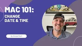 Mac 101: How to Change the Date and Time in macOS