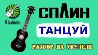СПЛИН - ТАНЦУЙ разбор на укулеле