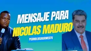 😱LA PROFECÍA QUE PUSO A TEMBLAR A NICOLÁS MADURO :ASI TE DICE EL SEÑOR DEJA IR A MI PUEBLO😱