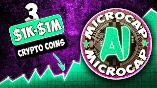 Top 3 MICROCAP AI Crypto Coins To Buy In 2023 (HUGE Potential)