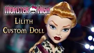 Making Lilith Van Hellscream from Monster High!