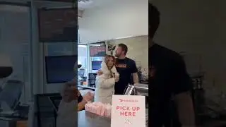 Today Ben shot a video for Dunkin in Boston ⭐️ 
