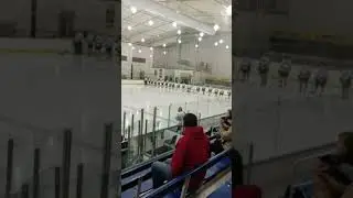 US Naval Academy Hockey Player introductions