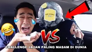 CHALLENGE JAJAN PALING MASAM DI DUNIA 😱 BLACK DEATH THE MOST SOUREST CANDY IN THE WORLD 😈