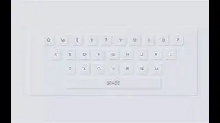Neumorphism Keyboard Design using only HTML & CSS