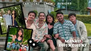 Behind the scenes of Manko Dhukdhuki - Cartoonz Crew Jr 