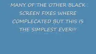 How to fix minecraft black screen-EASY!