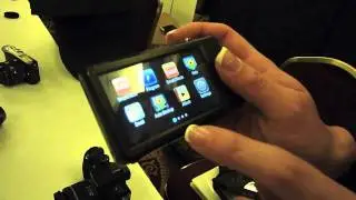 Samsung SH100 Android controlled camera hands-on