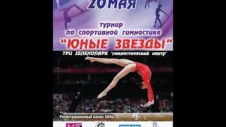 Турнир по спортивной гимнастике "Юные Звезды" май 2017