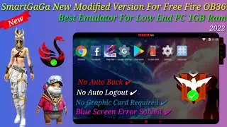 SmartGaGa Lite 2.0 New Modified Version For Low End PC | Without Graphic card ✅| Low End PC 1GB Ram💻