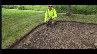 wow that's great- Mulch job