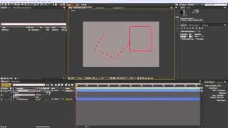 How to create a simple dotted line in Adobe After Effects.