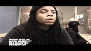 King Louie "On The Spot" Interview with Chill Part 2