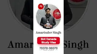 Amrinder Singh's dream of studying in Canada has come true!!