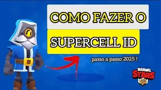 TUTORIAL! COMO CRIAR UMA CONTA no SUPERCELL ID no BRAWL STARS! (2025)