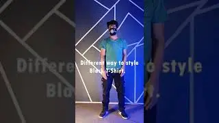 Different ways to style black - T-shirt | #shorts | Drake - In The Bible