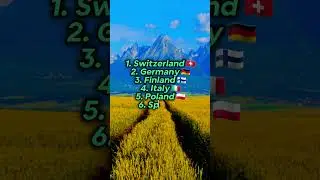 TOP 10 Country in Europe in your opinion