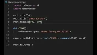 Python Steam Launcher