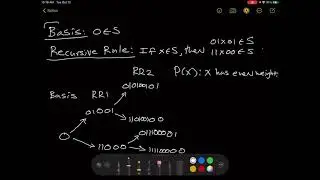 Structural Induction 1 Example 1