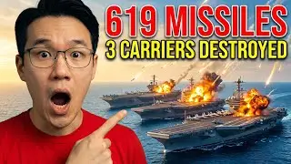 Iran Rained 619 Missiles on 3 US Carrier Groups — 73 Seconds Later None Ever Responded