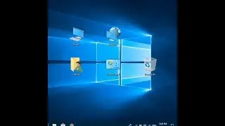 How to show Desktop icon  on desktop screen  window10Pro