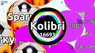 Agar.io Biggest Autosplit Kills Ever!! Playing Agario With New Animation Skin