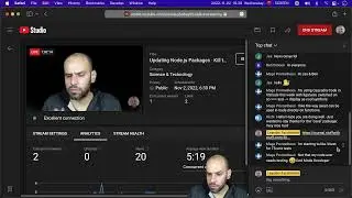 Updating Node.js Packages · Kill the Newsletter! · Node.js Livecoding