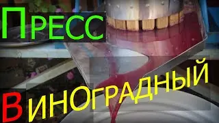 Пресс для винограда своими руками. Отжим виноградного сока на вино