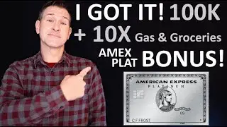 APPROVED for the 100K American Express Platinum Bonus + 10X Gas/Groceries! Amex Platinum Card FTW!