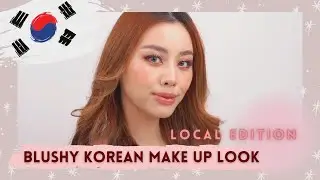BLUSHY KOREAN MAKEUP LOOK
