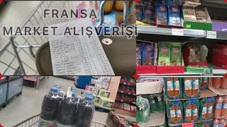 FRANSA DAN GÜZEL BİR MARKET ALIŞVERİŞİ FİYATLARA İNANAMAYACAKSINIZ