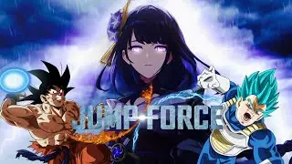 Raiden Shogun vs Goku & Vegeta | JUMP FORCE