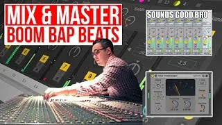 How to Make Your Beats KNOCK! Mix and Master Boom Bap Tutorial - (Ableton)
