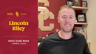 USC HC Lincoln Riley | Thursday Mock Game Week