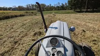 Field Clean Up With The Ford 4000 SOS