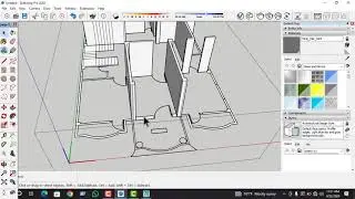 SketchUp house floor plan tutorial,How to draw floor plan in SketchUp, 1