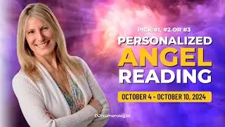 Angel Message 😇 October 4 - October 10, 2024 (Personalized Angel Card Reading)