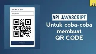 Membuat aplikasi sederhana untuk menghasilkan QR CODE menggunakan Javascript |  HP ANDROID