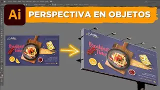 ✔️ Como dar PERSPECTIVA a un objeto en Illustrator (Nuevo Método)