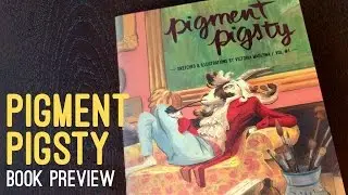 Pigment Pigsty - Artbook / Sketchbook Preview