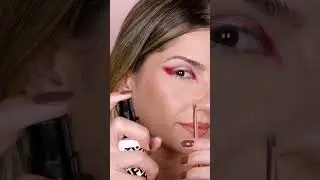 Maquiagem de NATAL Vermelha e Prata! 🎄✨ Natal Glam