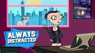 Always Distracted : Foamy The Squirrel