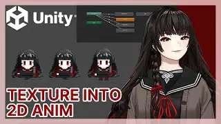 Generate 2D pixel art animation from a texture in Unity [Unity]
