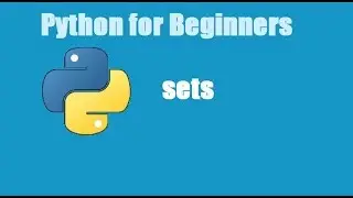 Python Tutorial for Beginners 18 - sets in python