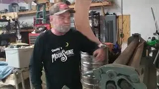 Building a 58 gallon Still Part 2