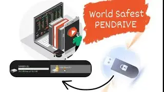 Make safe and Secure PENDRIVE | Lock and Partition of USB Flash Drive