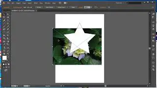 Adobe illustrator tutorials | How to fill shape with image | Clipping Mask