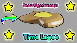 Toast Roblox UGC Concept - Timelapse (Blender)