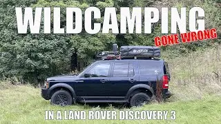 4x4 WILDCAMPING in the Lake District - Land Rover Discovery 3 overland (ASMR)