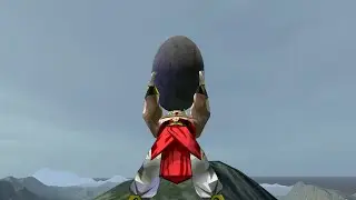ブロリーのポッド投げシーンをGmodで再現 (Broly throwing the Saiyan pod containing his father)